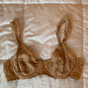 Aerie nude lace bralette